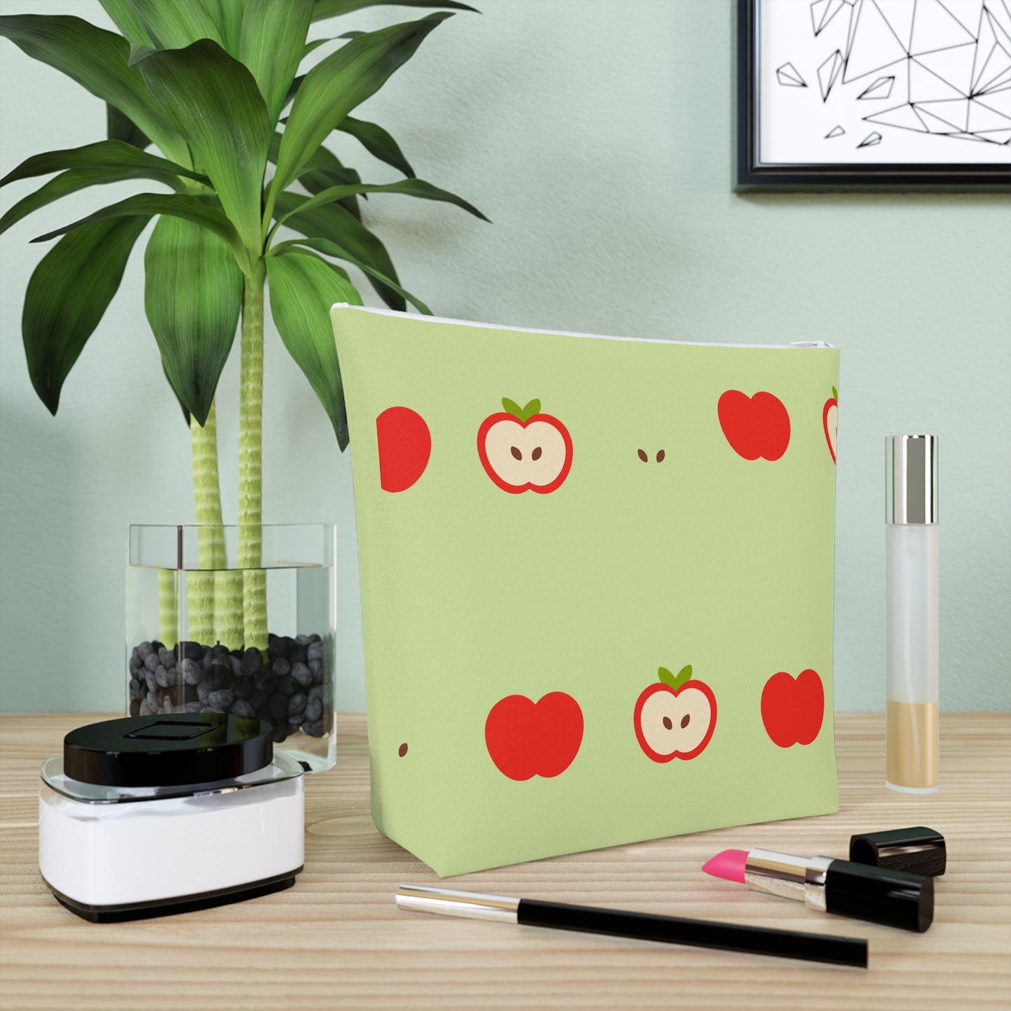 Matcha Green Apple Cosmetic Bag