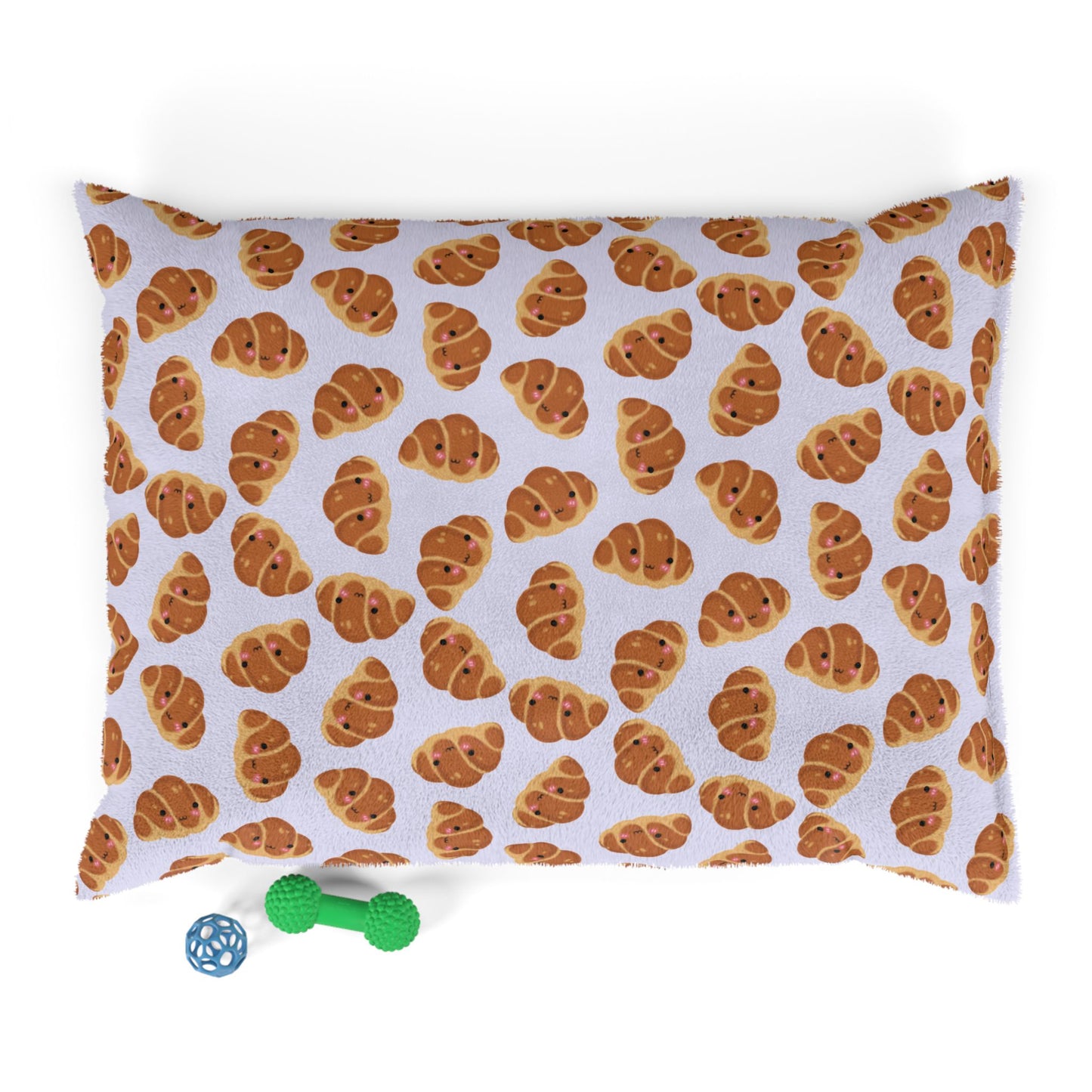 Lavender Blushing Croissant Pet Bed