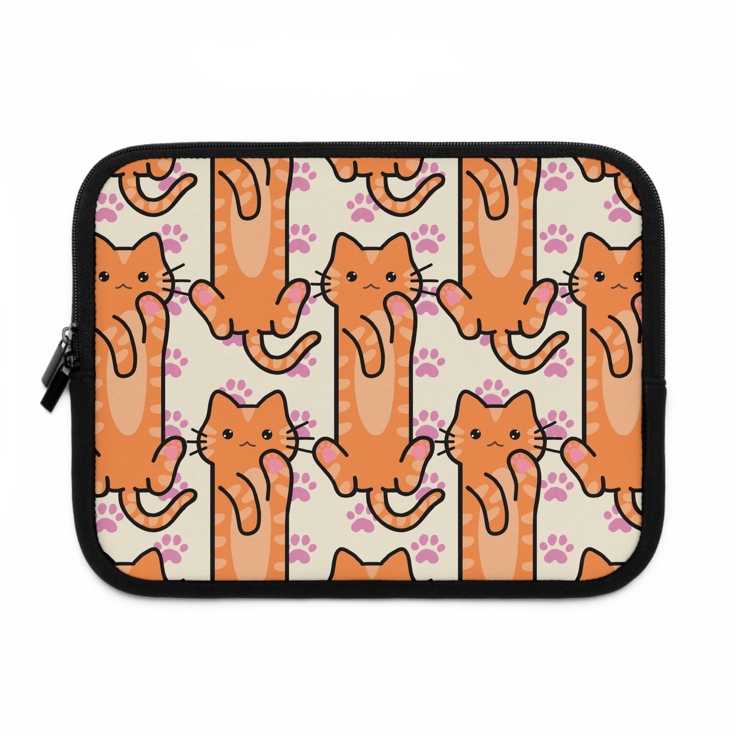 Orange Cat Laptop Sleeve