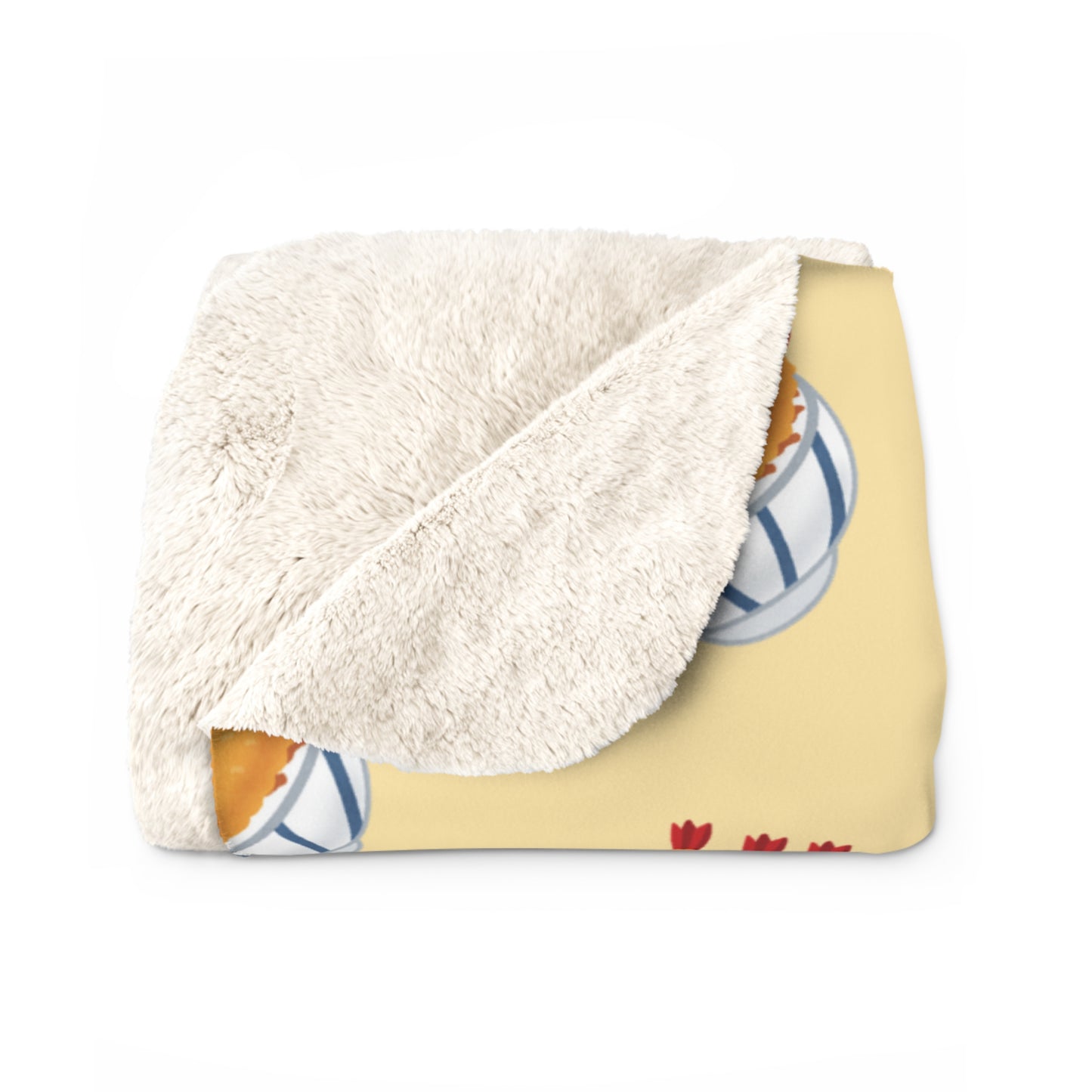 Butter Tempura Cozy Fleece Blanket