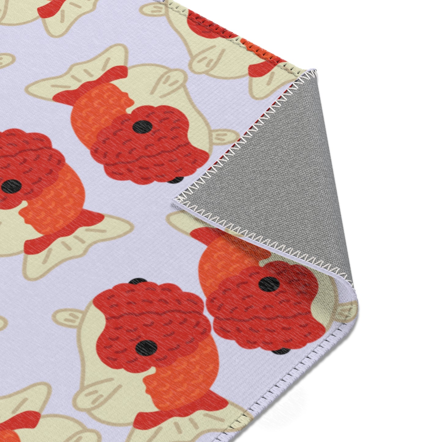 Lavender Chubby Goldfish Rug
