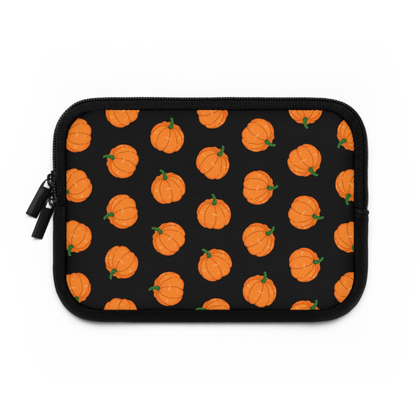 Pumpkin Black Laptop Sleeve