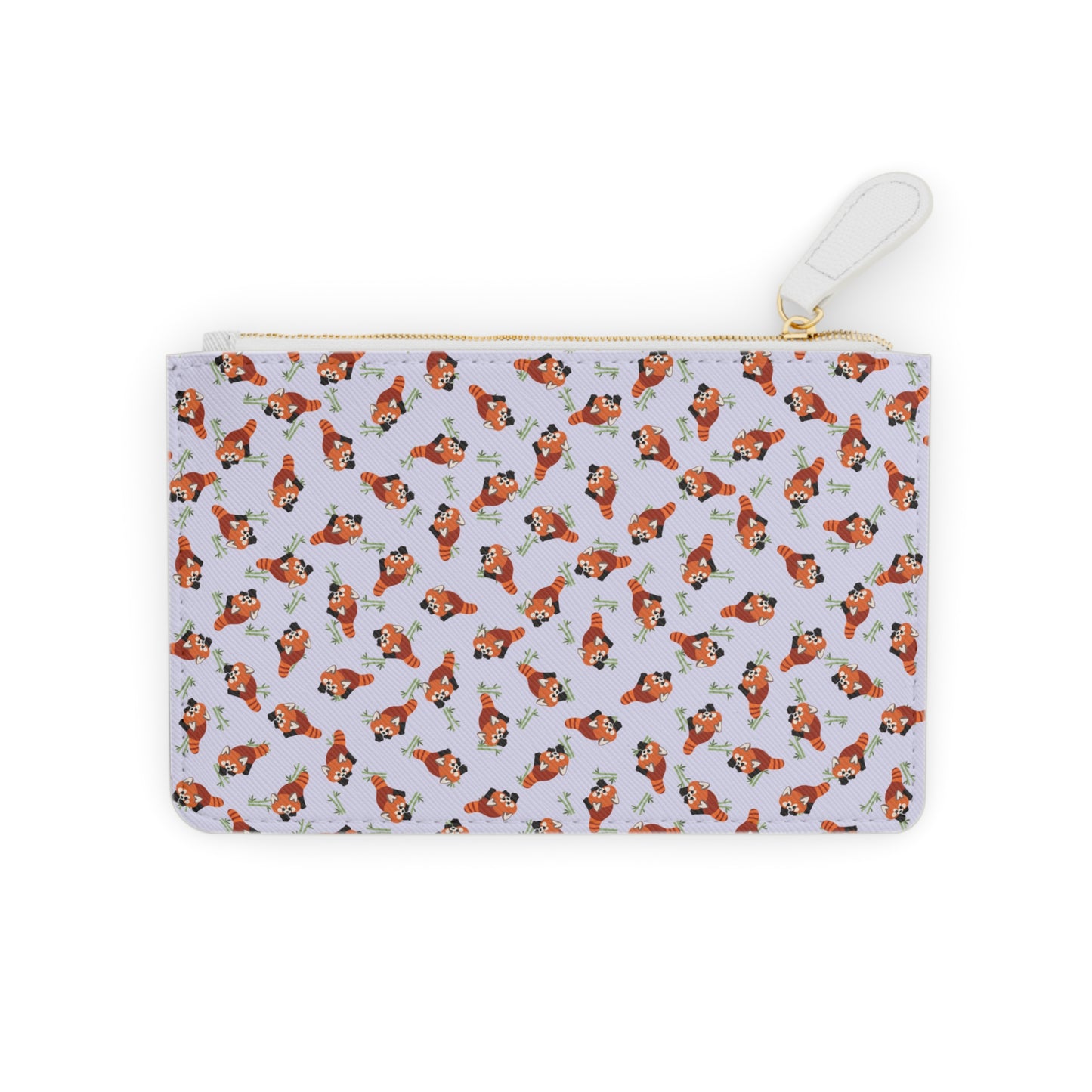 Lavender Small Red Panda Purse