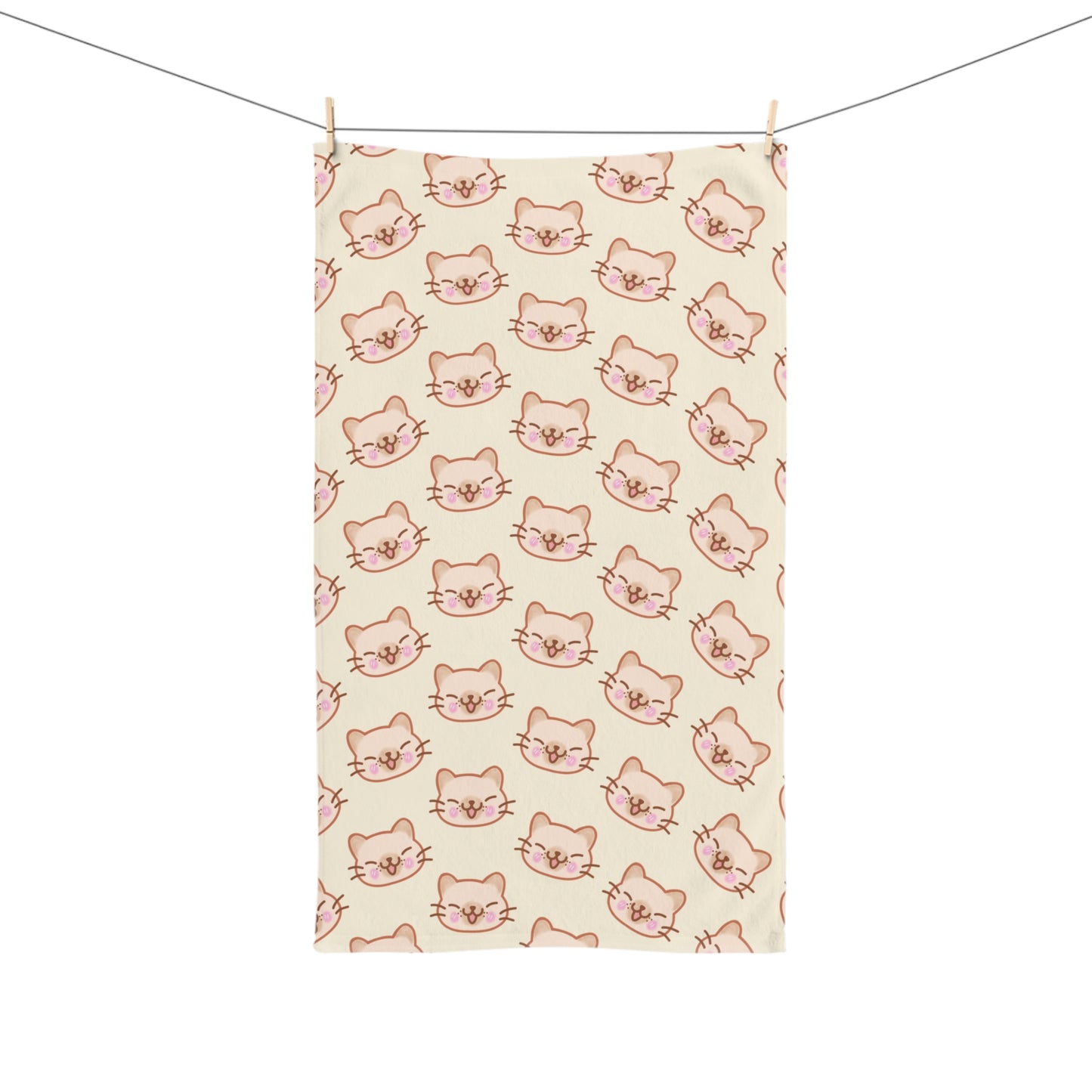 Kitty Kat Hand Towel