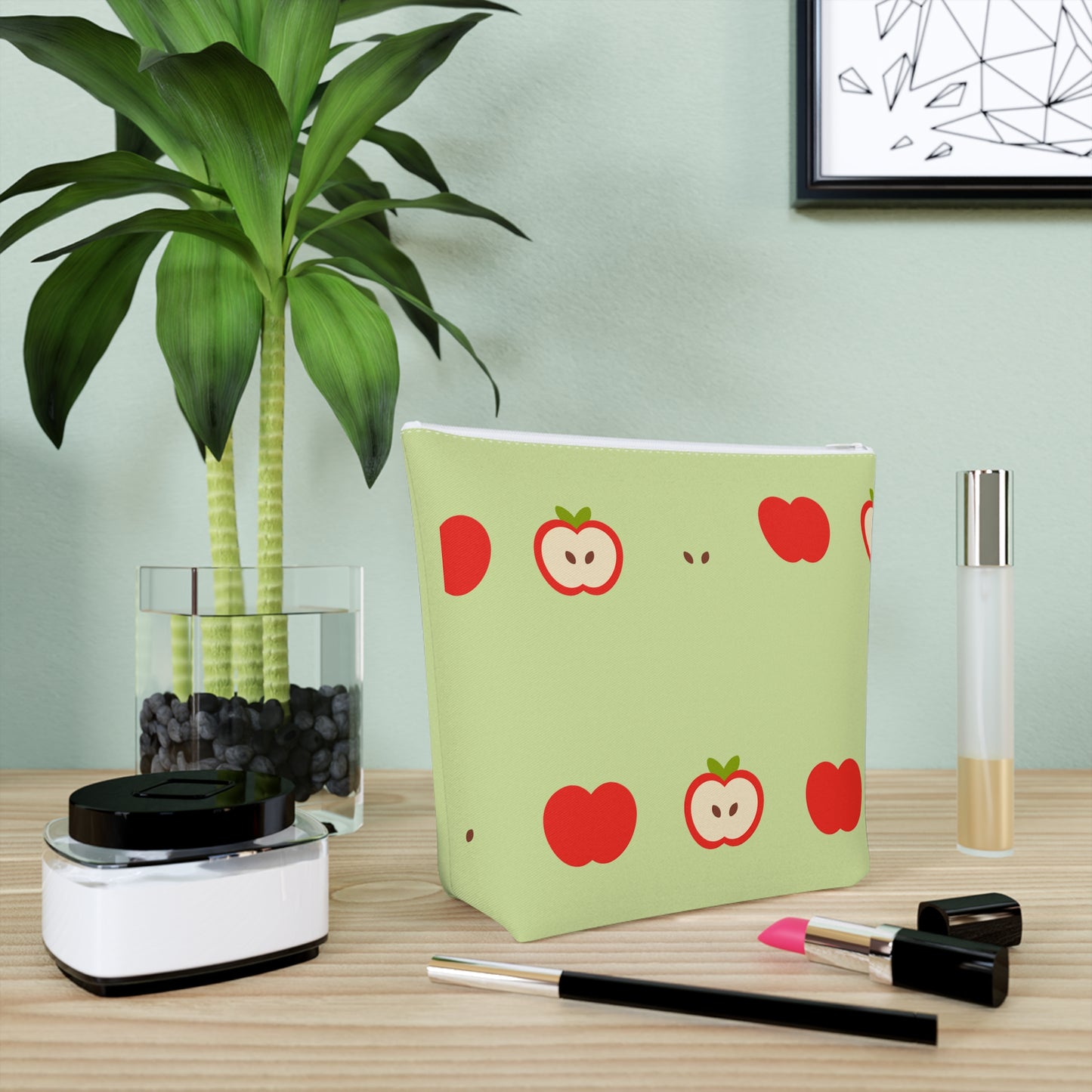Matcha Green Apple Cosmetic Bag