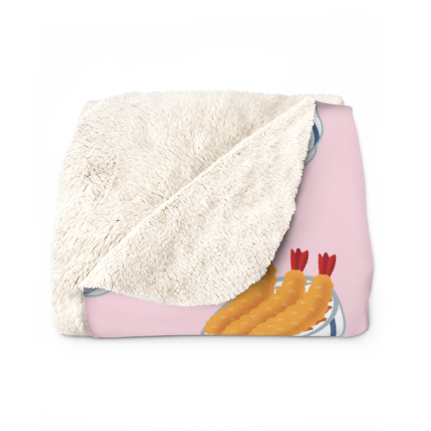 Baby Pink Tempura Cozy Fleece Blanket