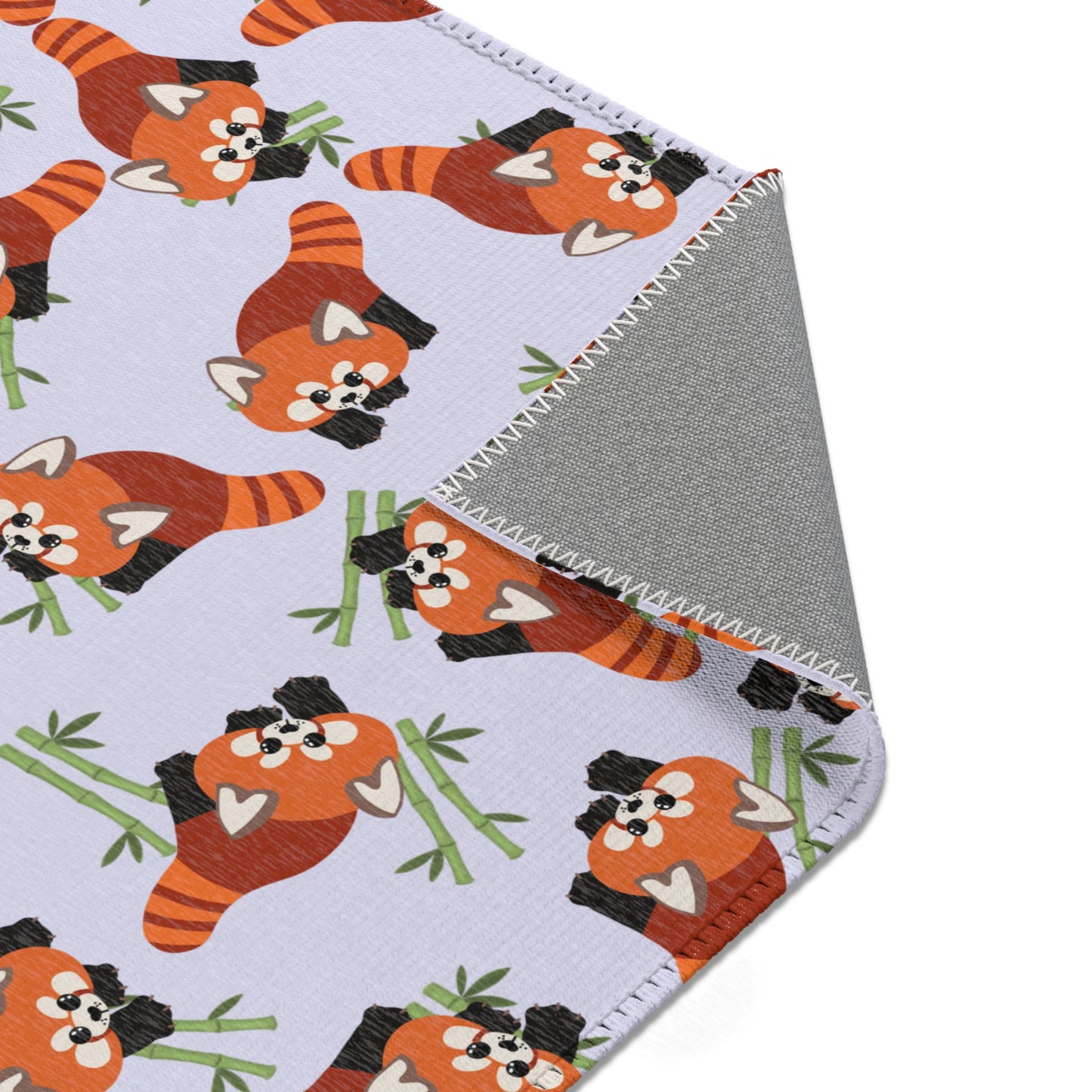 Lavender Red Panda Rug