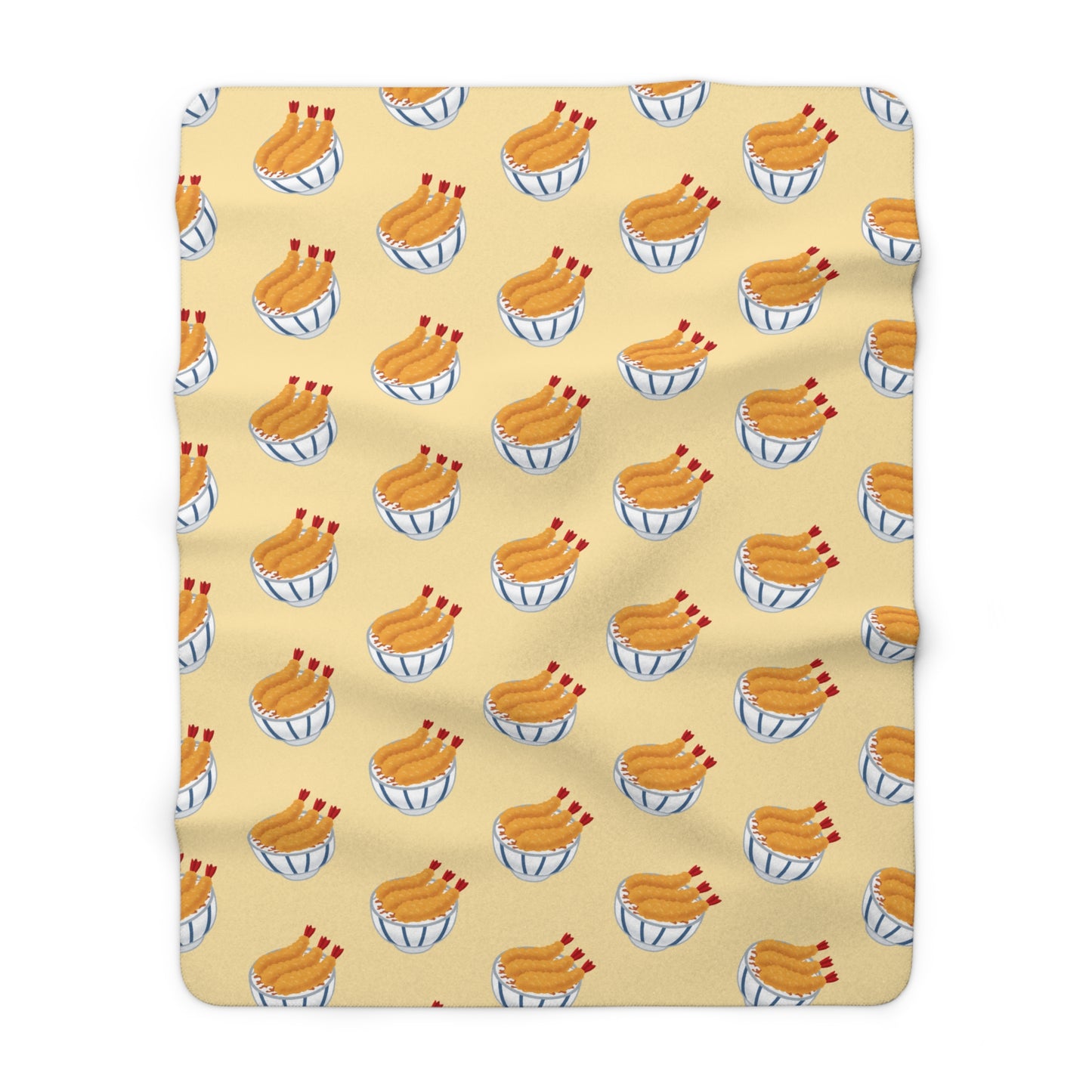 Butter Tempura Cozy Fleece Blanket