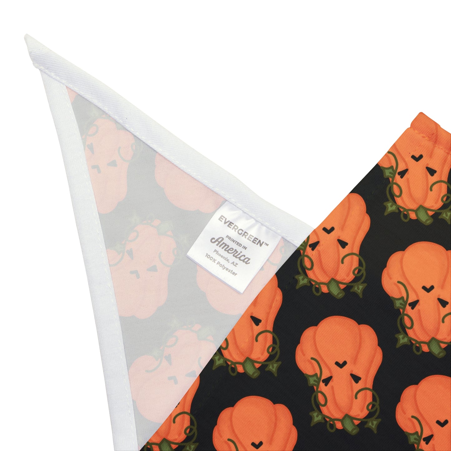Angry Pumpkin Pet Bandana
