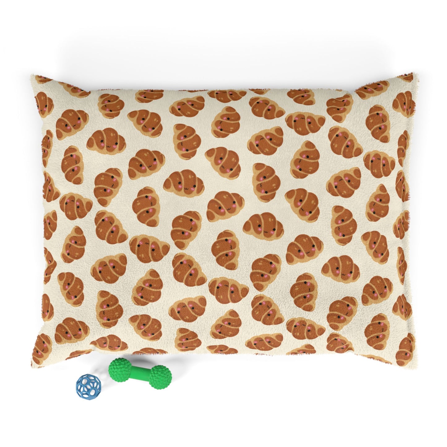 Blushing Croissant Pet Bed