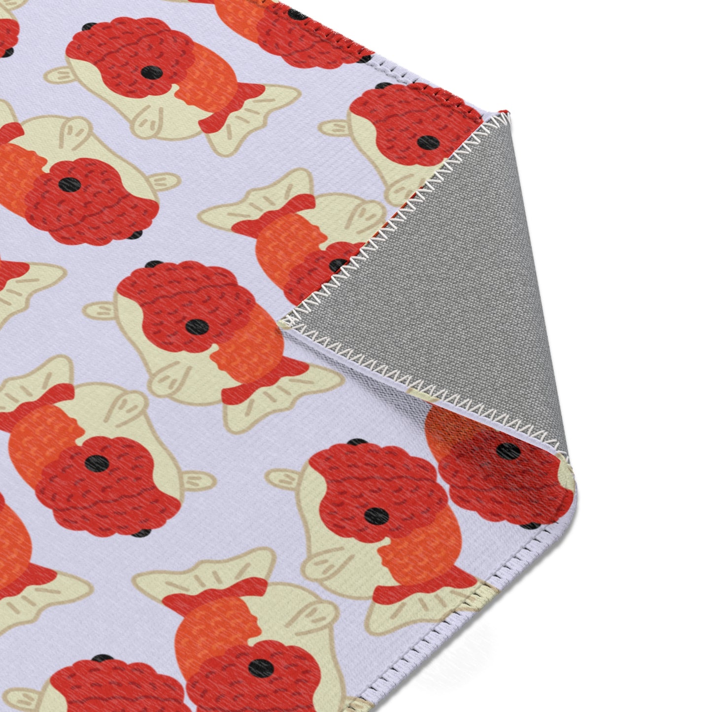Lavender Chubby Goldfish Rug