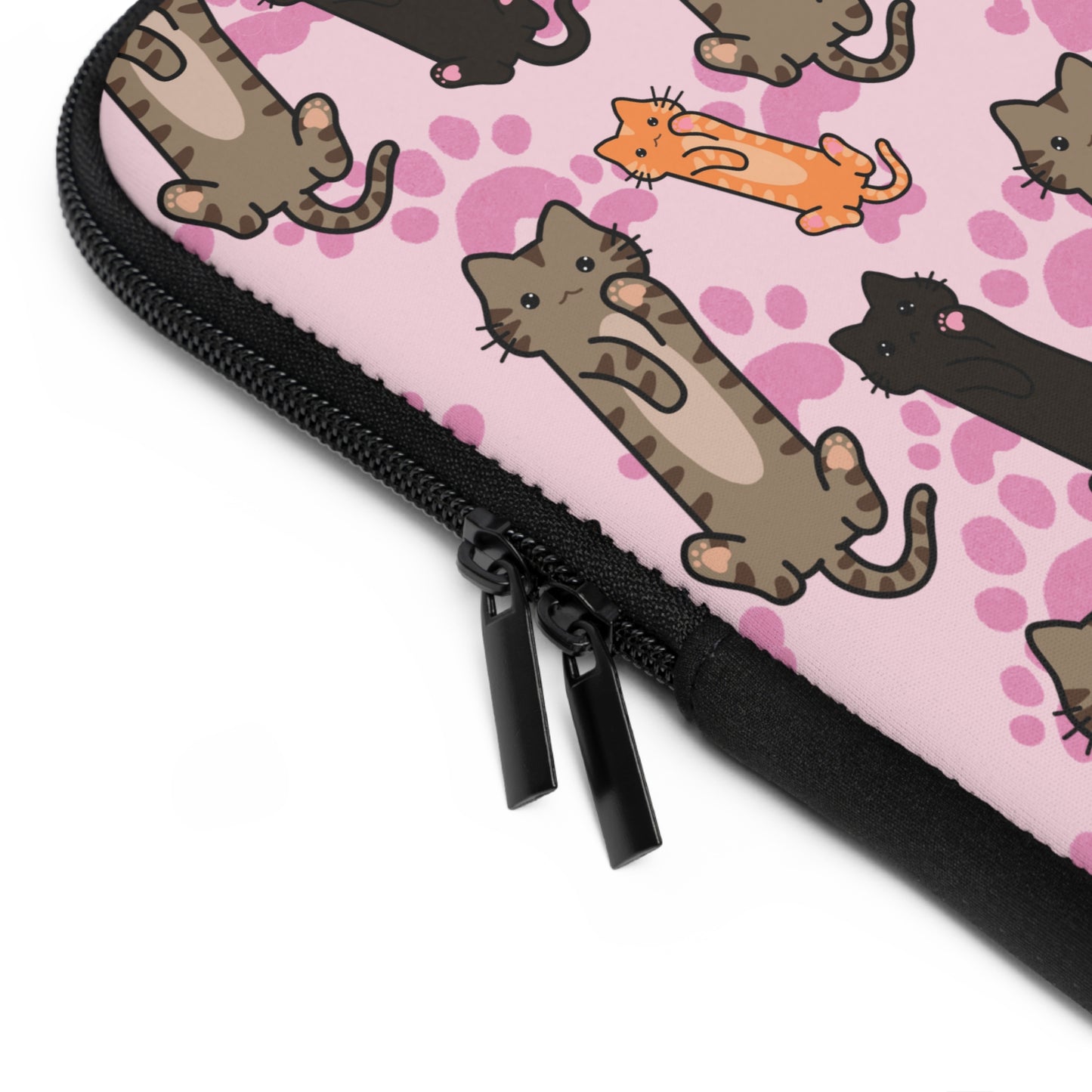 Mixed Cat Laptop Sleeve