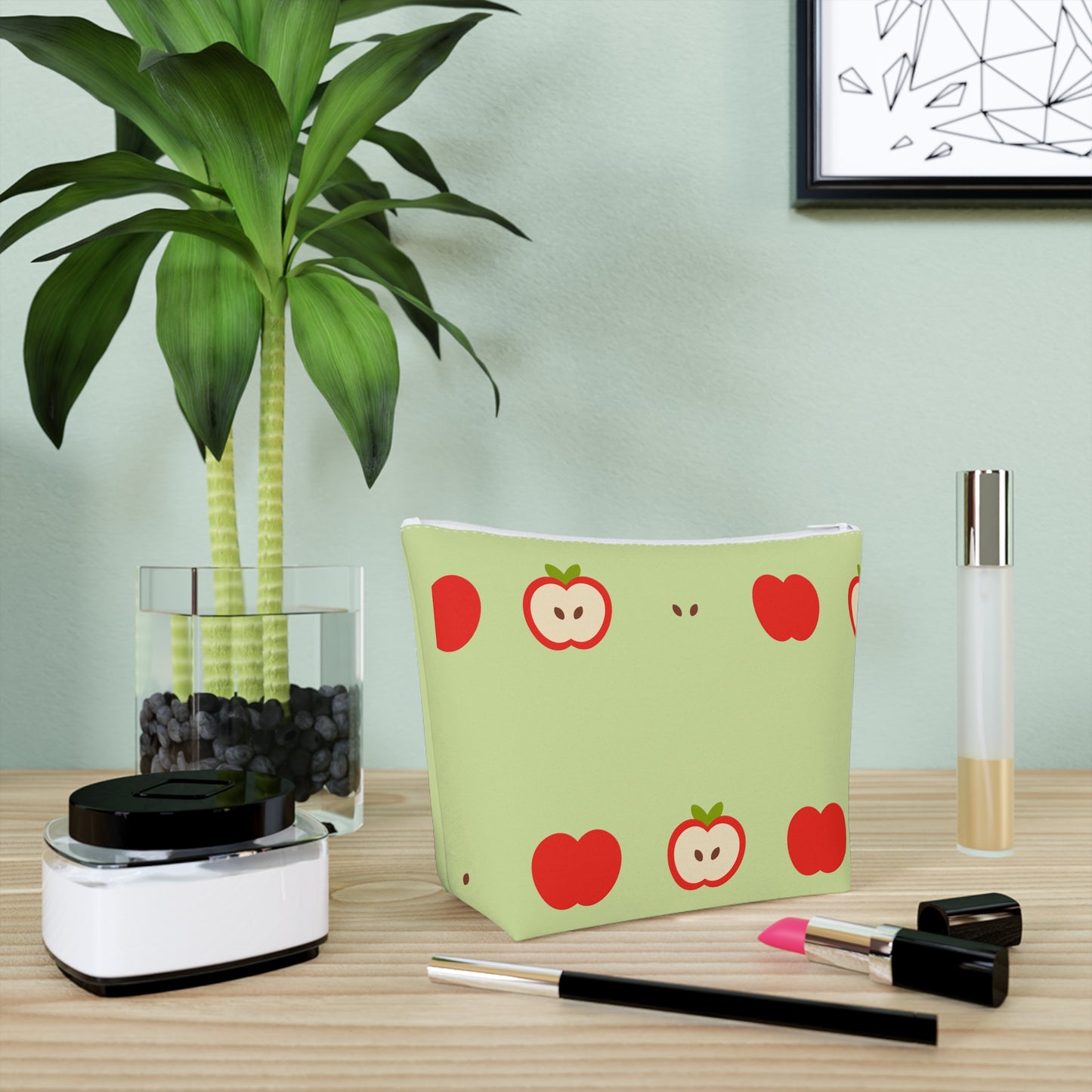 Matcha Green Apple Cosmetic Bag