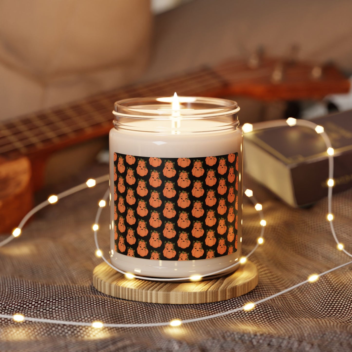 Angry Pumpkin Scented Soy Candle, 9oz