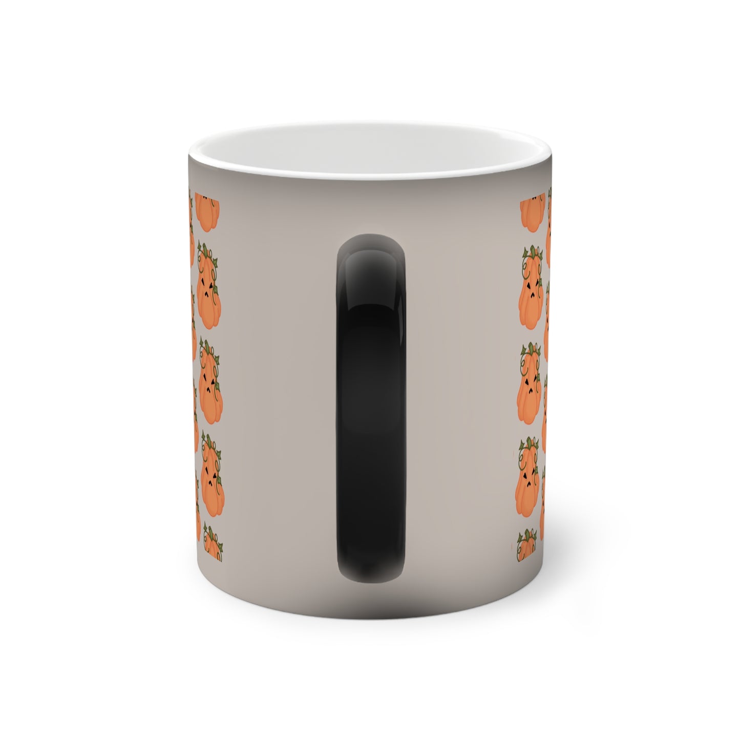 Angry Pumpkin Color-Changing Mug