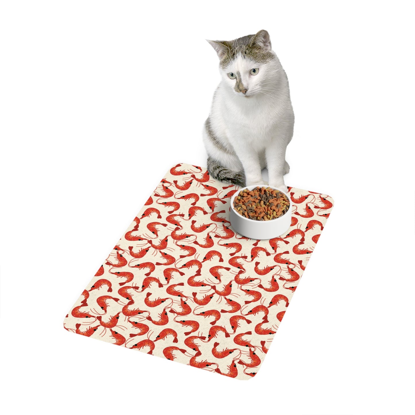 Shrimp Pet Food Mat