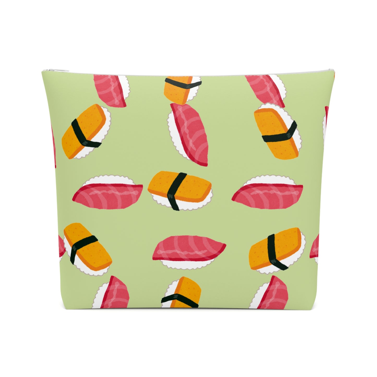 Matcha Green Sushi Cosmetic Bag