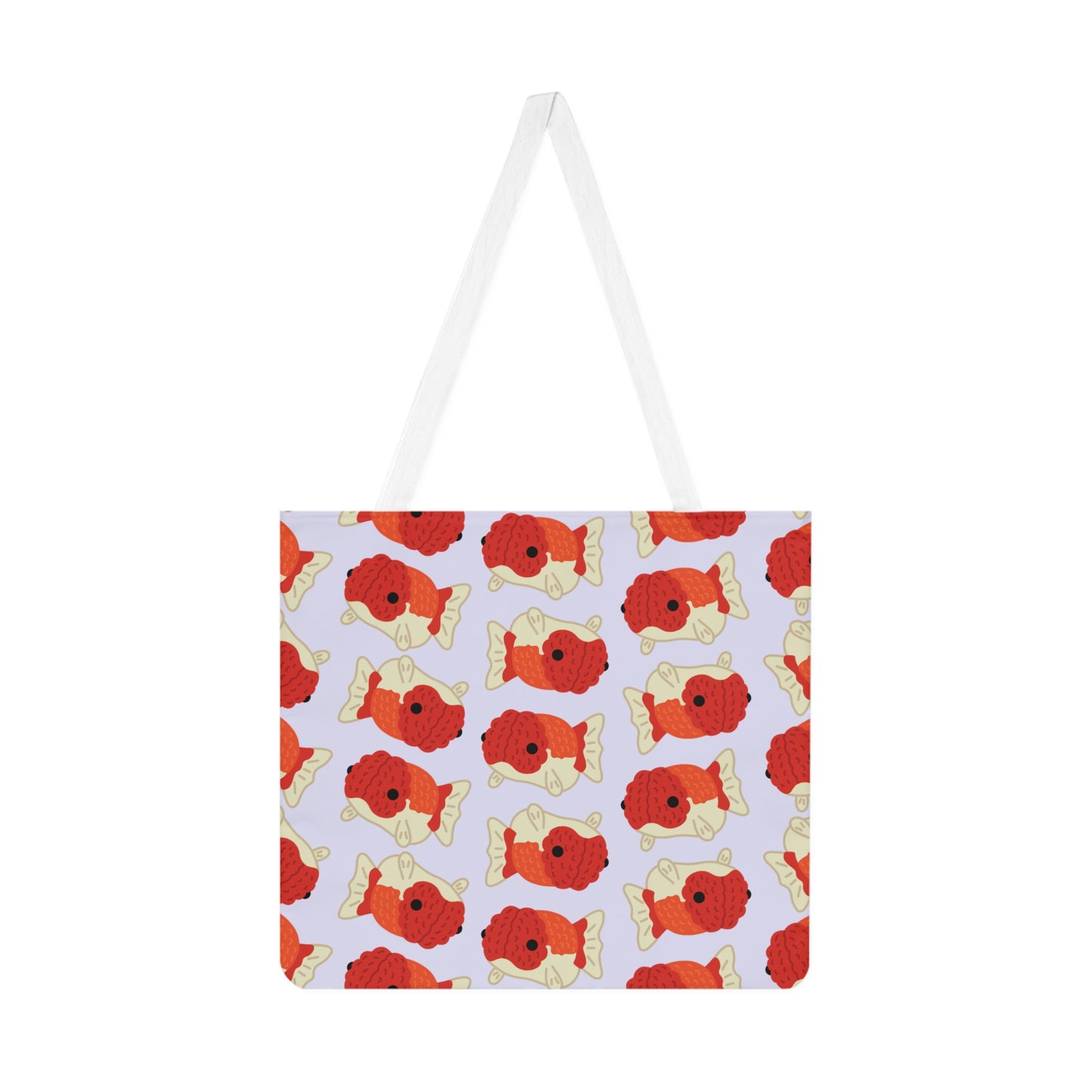 Lavender Chubby Goldfish Tote Bag