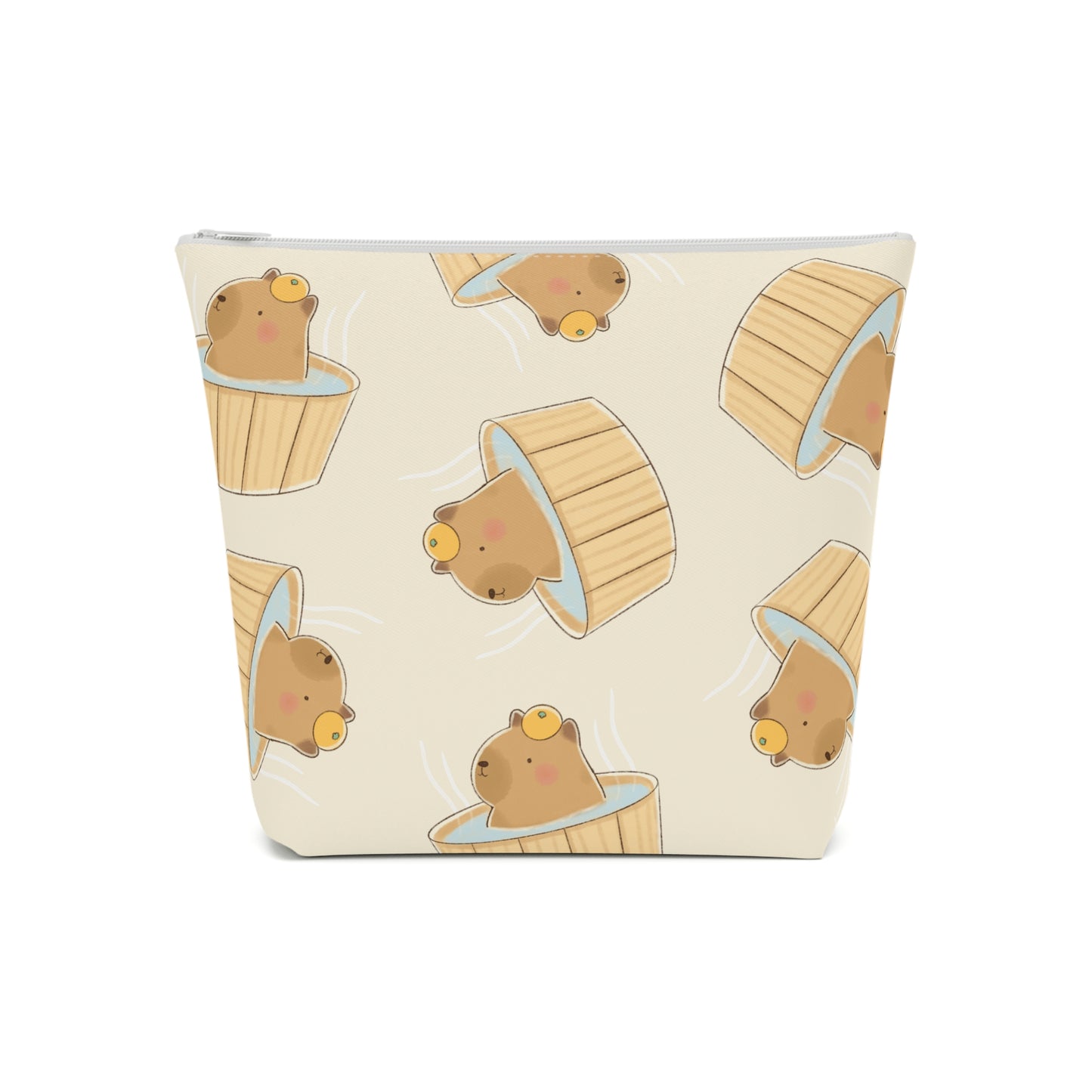Capybara Bath Cosmetic Bag