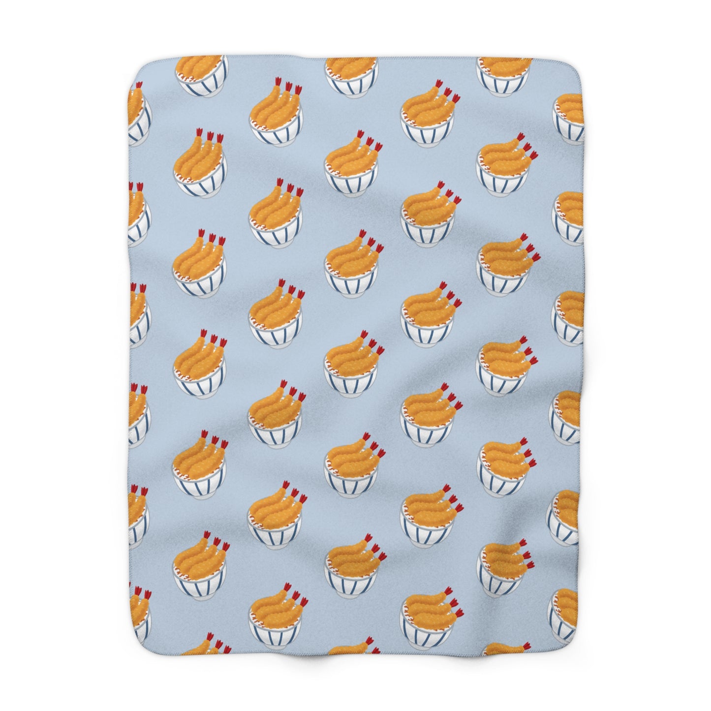 Baby Blue Tempura Cozy Fleece Blanket