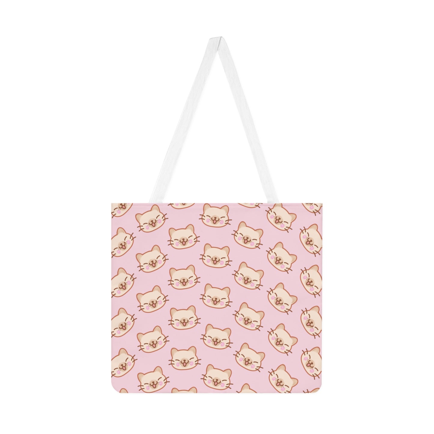 Baby Pink Kitty Kat Tote Bag
