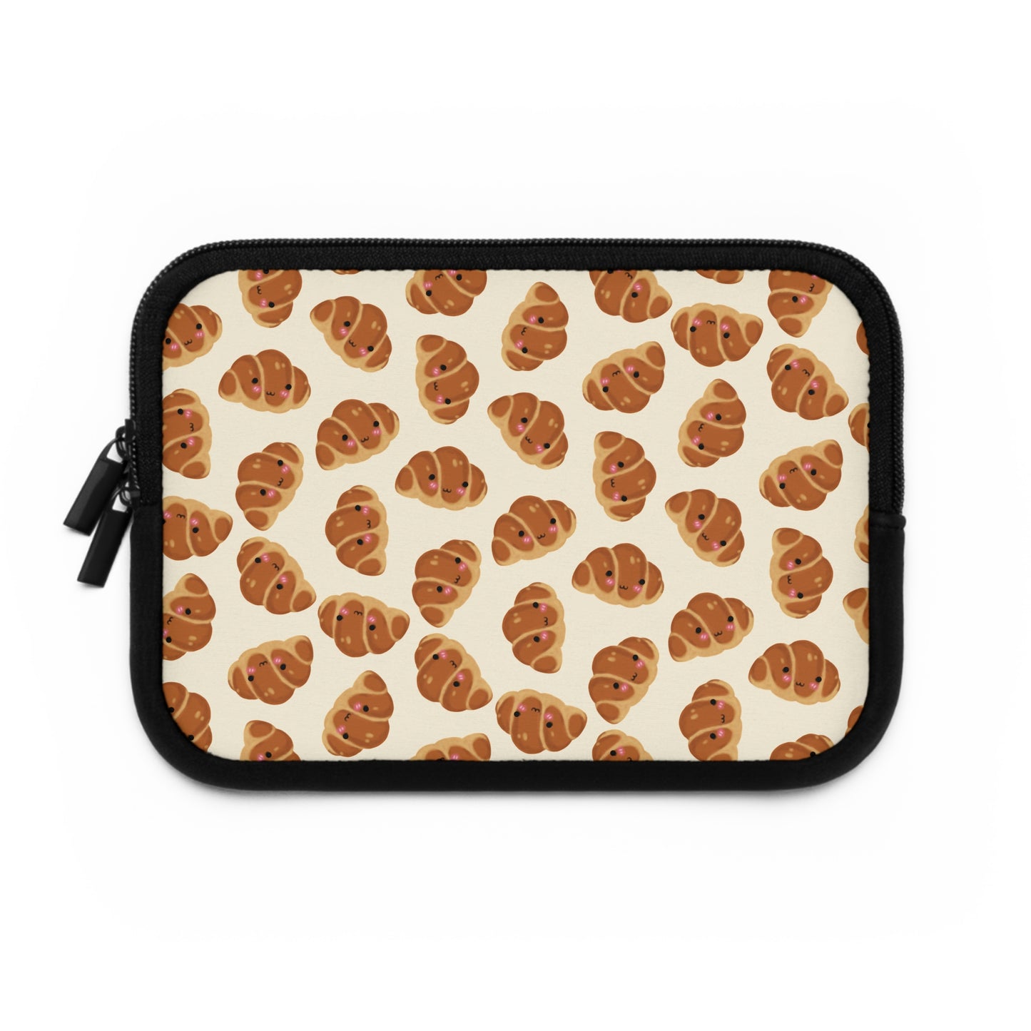 Blushing Croissant Laptop Sleeve