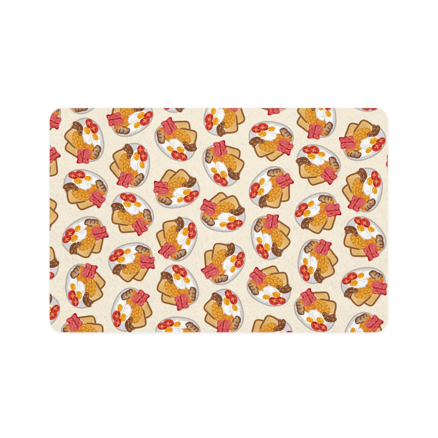 English Breakfast Pet Food Mat