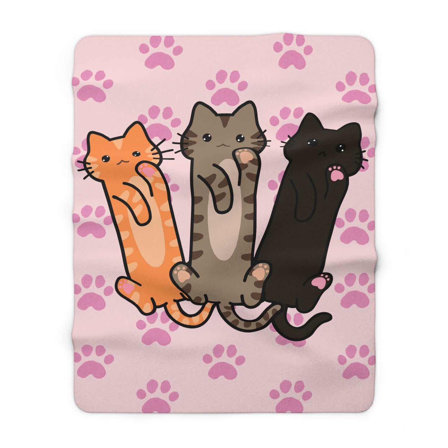 Three Muscateers Cozy Fleece Blanket