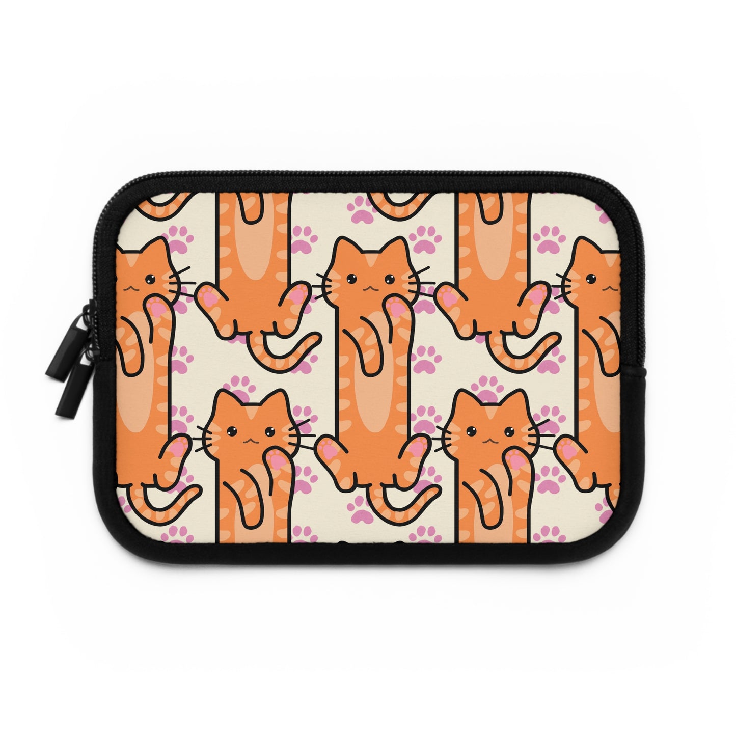 Orange Cat Laptop Sleeve
