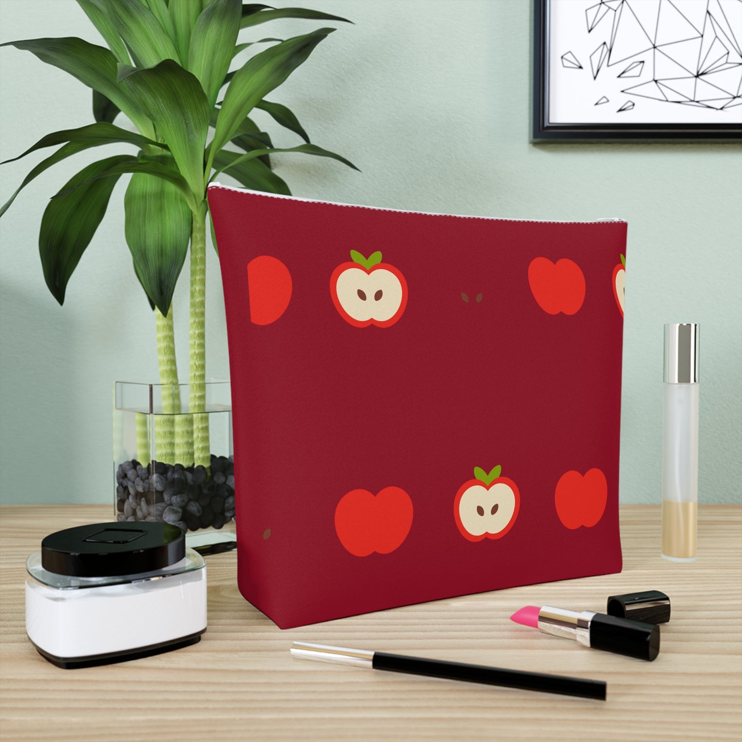 Red Apple Cosmetic Bag