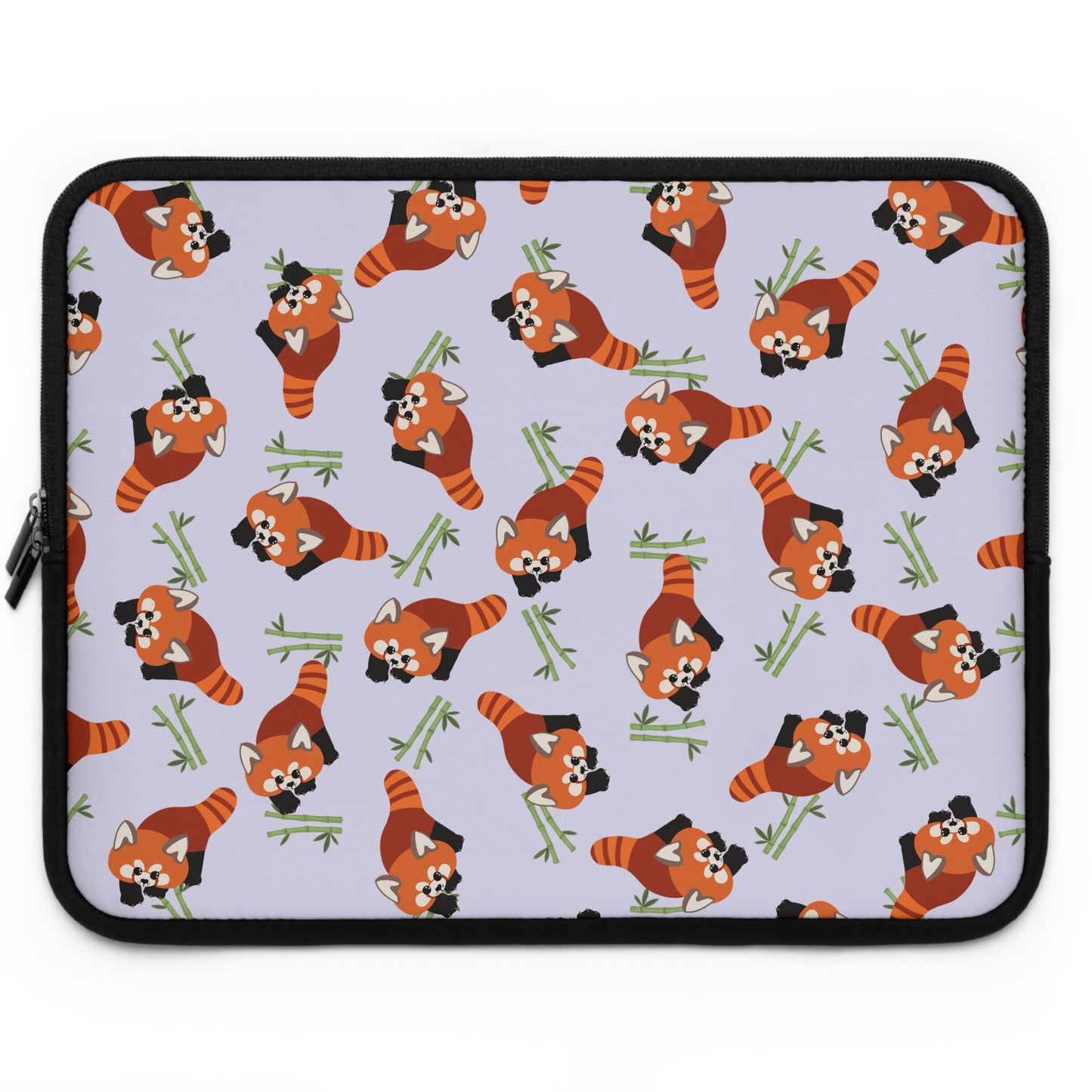 Lavender Red Panda Laptop Sleeve