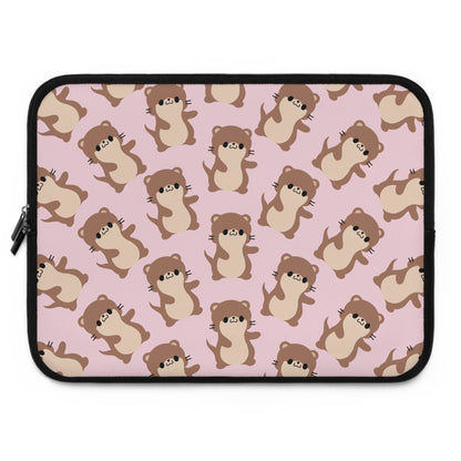 Baby Pink Otter Laptop Sleeve