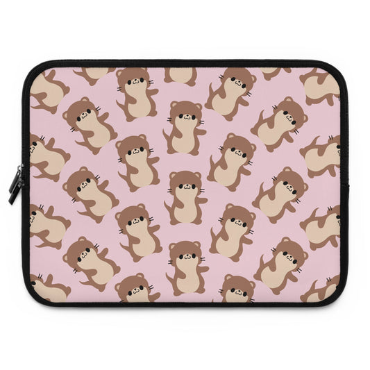 Baby Pink Otter Laptop Sleeve