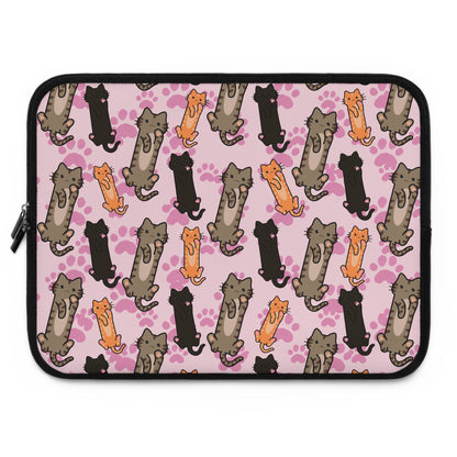 Mixed Cat Laptop Sleeve