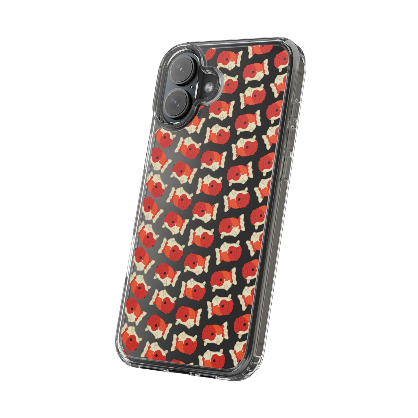 Chubby Goldfish Clear Phone Case