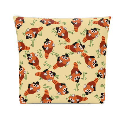 Butter Red Panda Cosmetic Bag