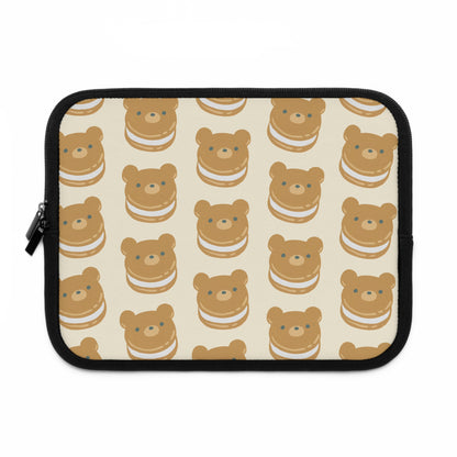 Bear Cookie Laptop Sleeve