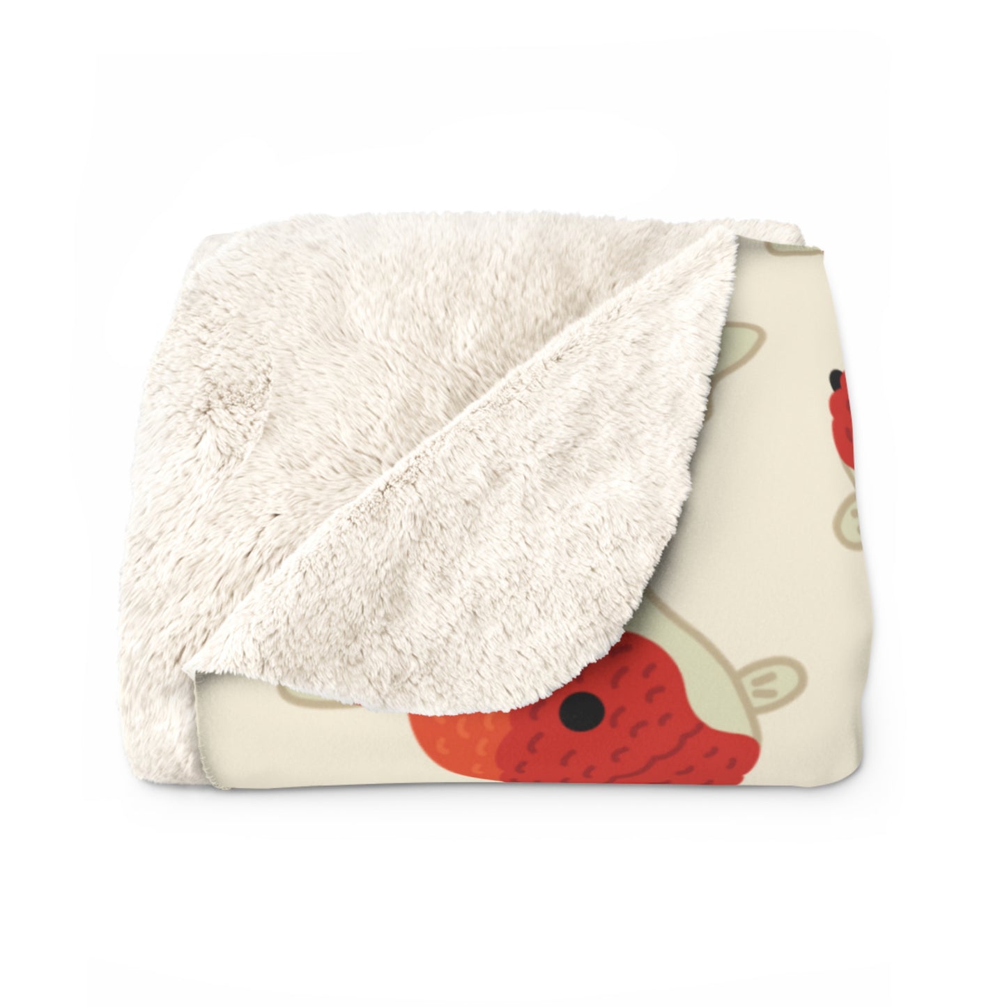 Chubby Goldfish Cozy Fleece Blanket