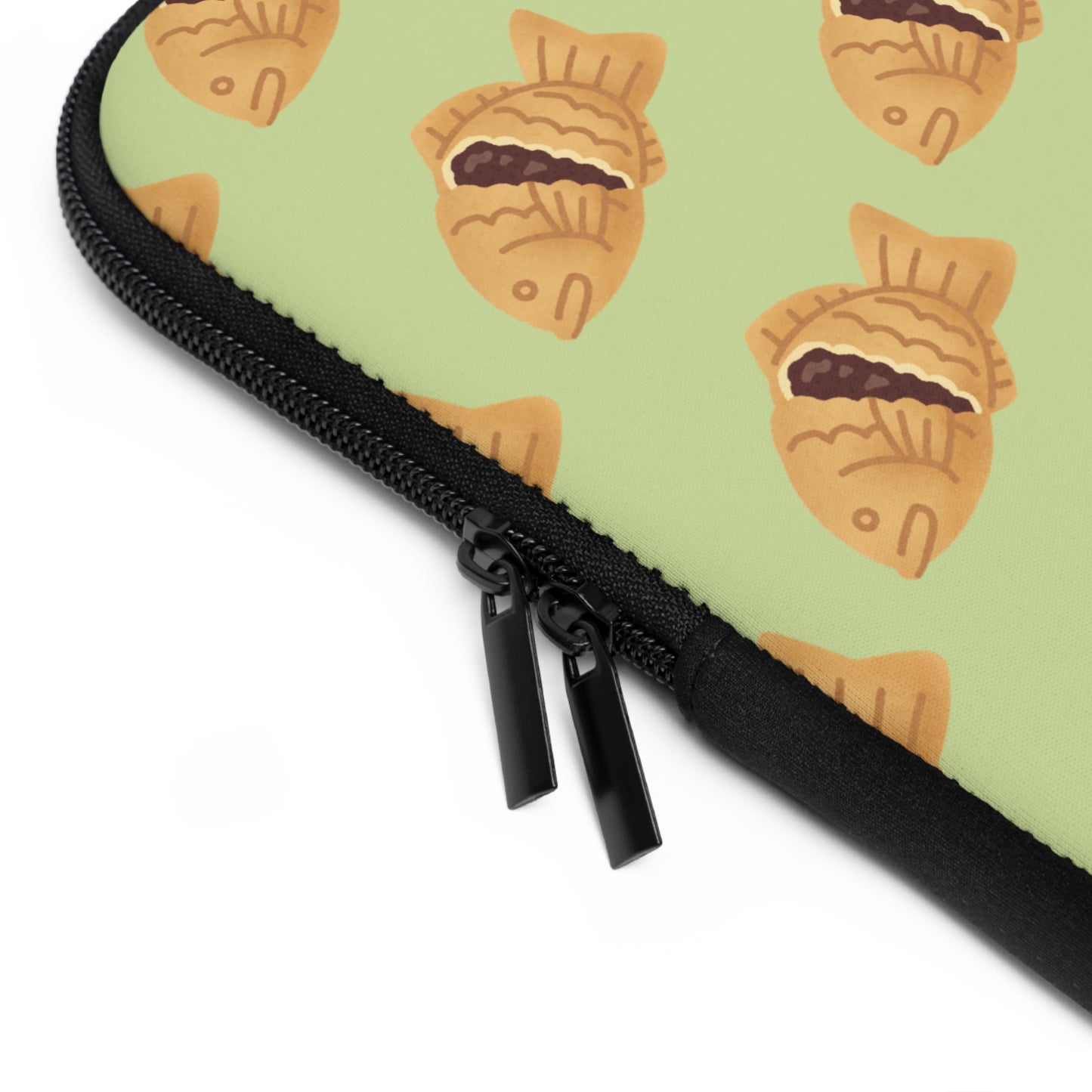 Matcha Green Taiyaki Laptop Sleeve