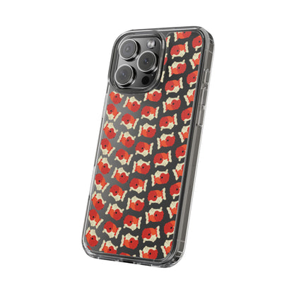 Chubby Goldfish Clear Phone Case