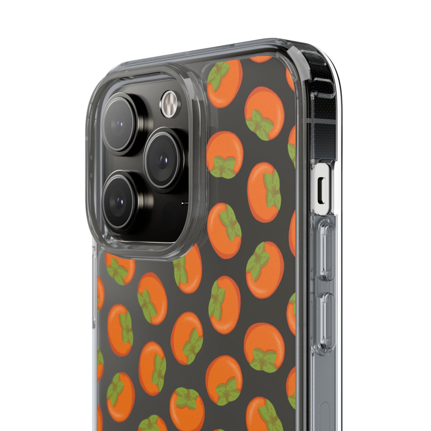 Persimmon Clear Phone Case