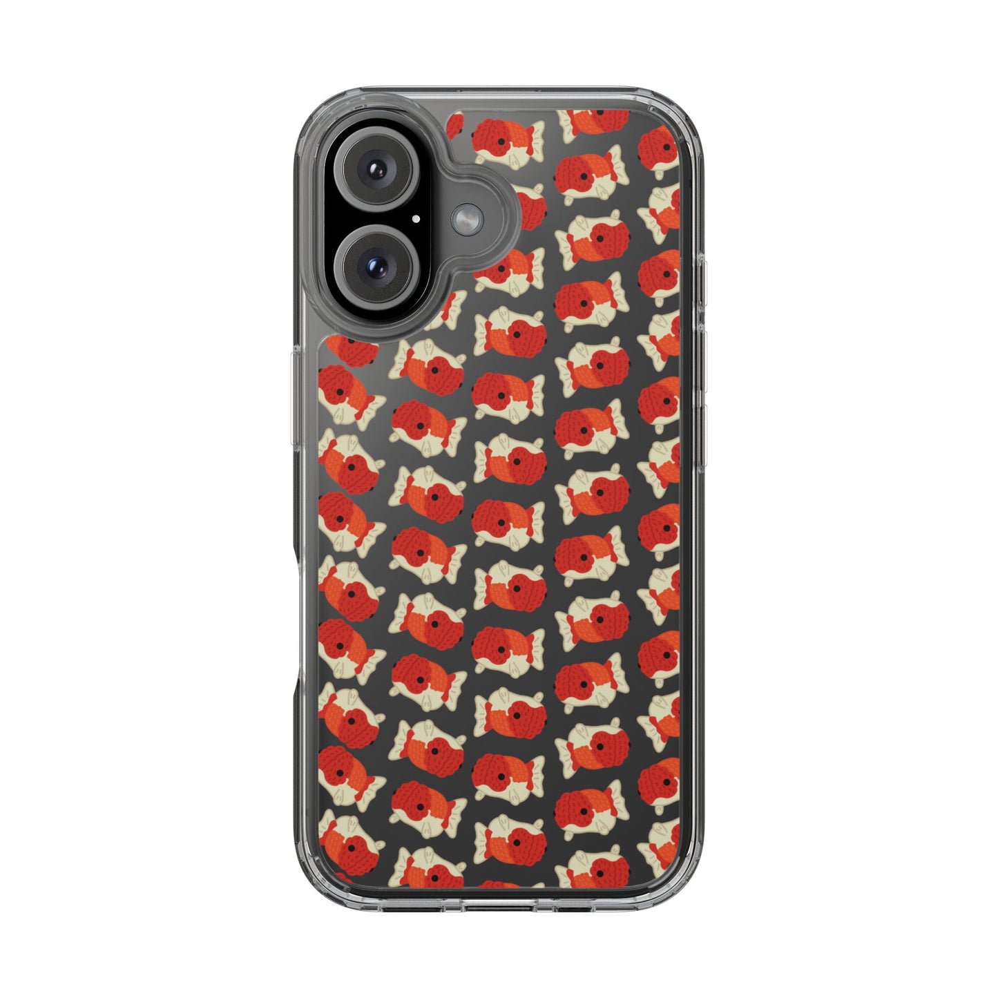 Chubby Goldfish Clear Phone Case