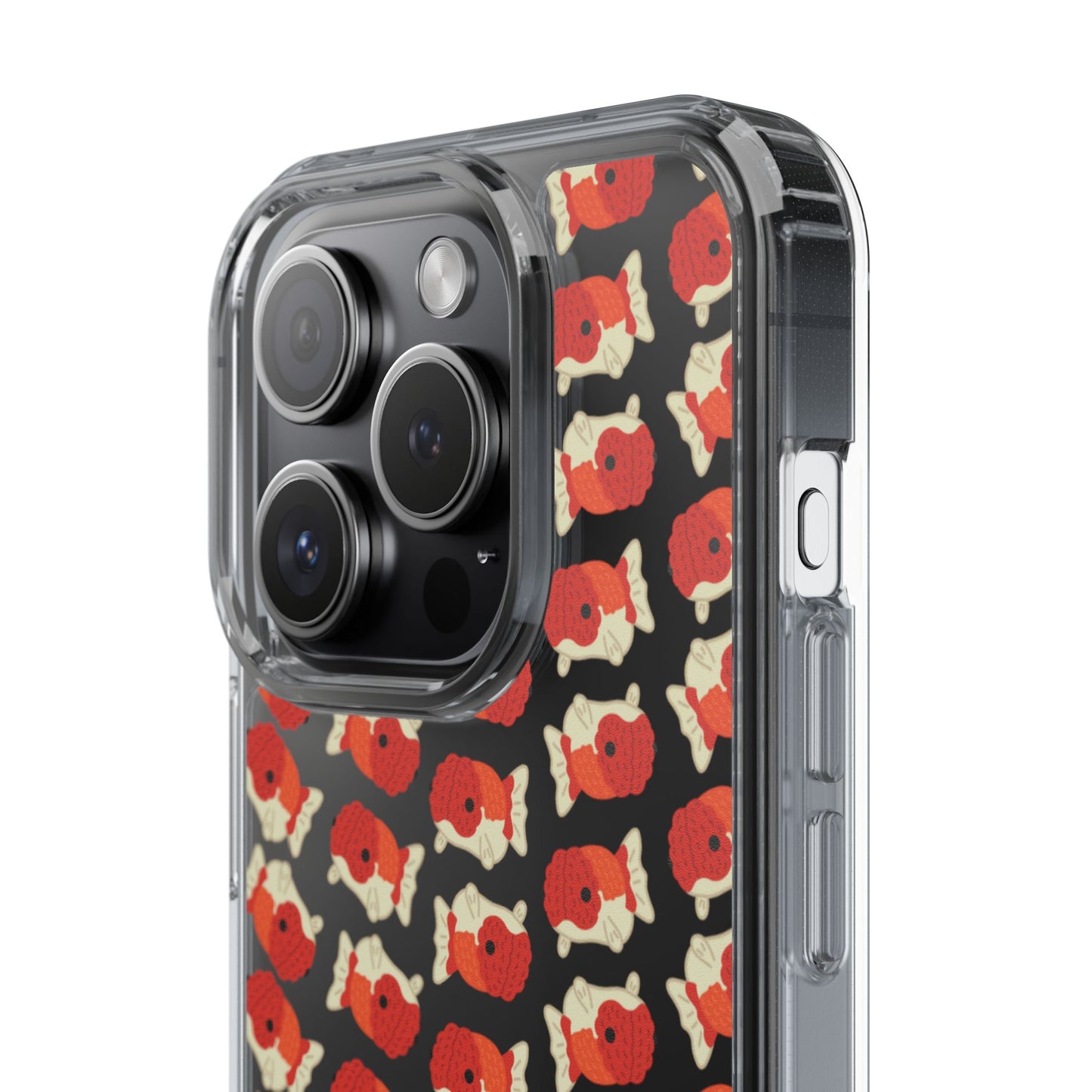 Chubby Goldfish Clear Phone Case