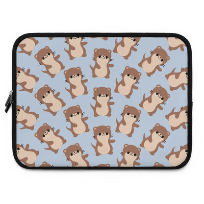 Baby Blue Otter Laptop Sleeve