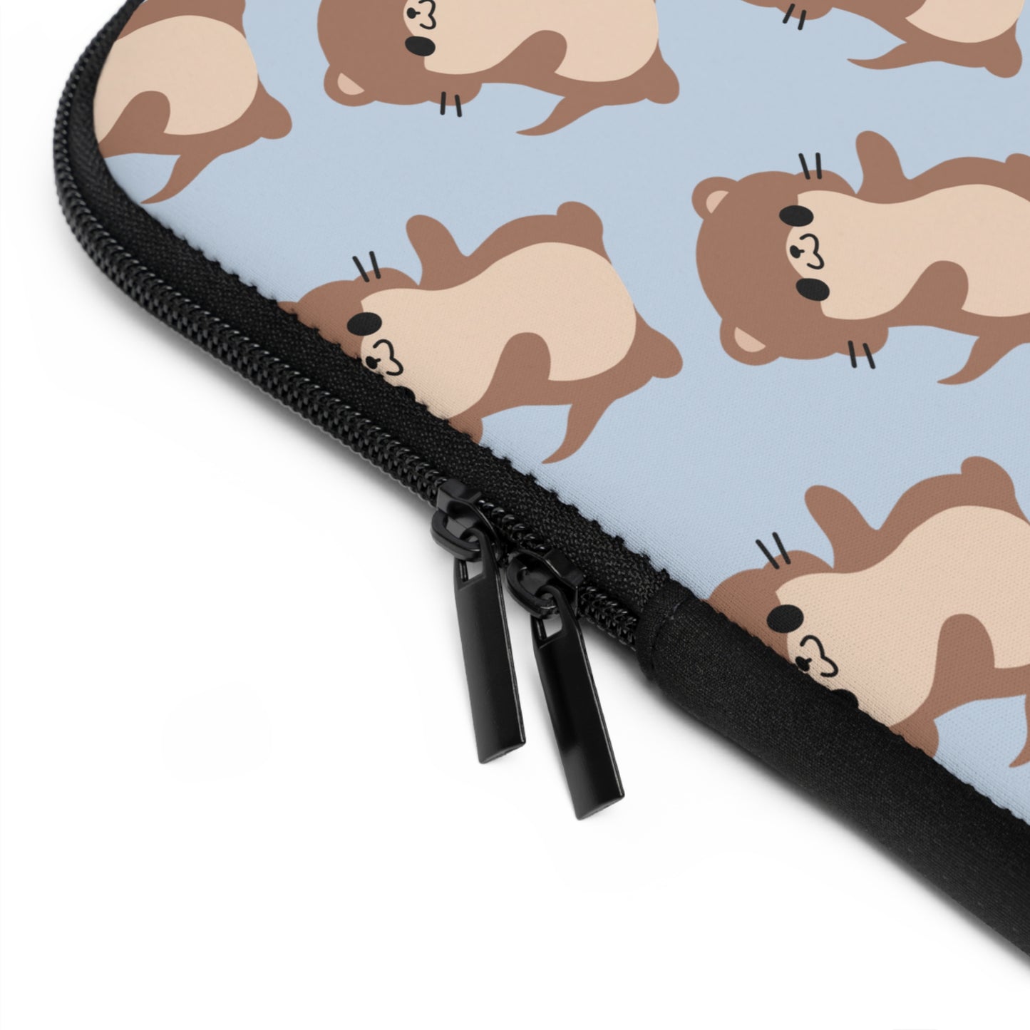 Baby Blue Otter Laptop Sleeve