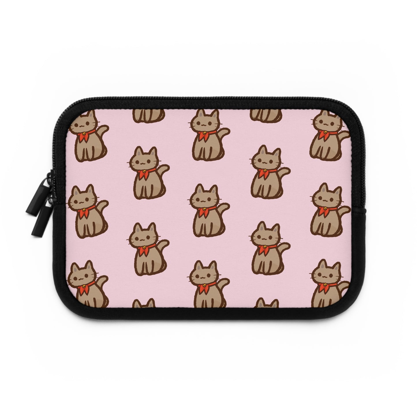 Baby Pink Kitty Kat Laptop Sleeve