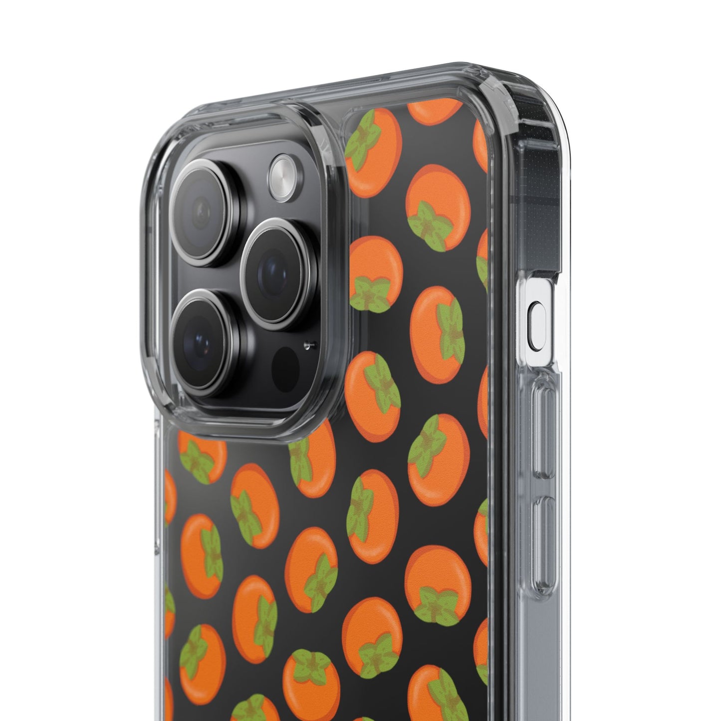 Persimmon Clear Phone Case