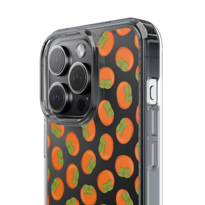 Persimmon Clear Phone Case