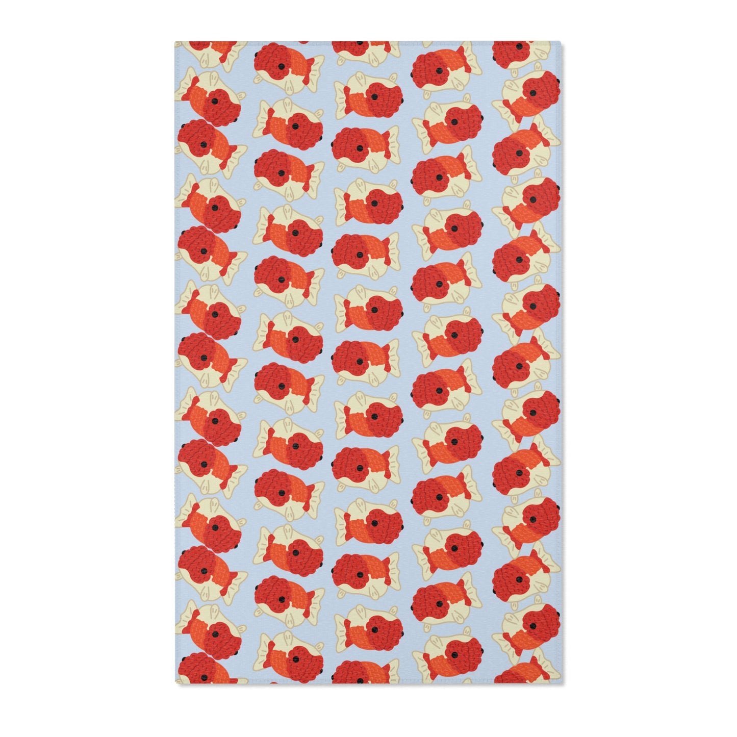Baby Blue Chubby Goldfish Rug