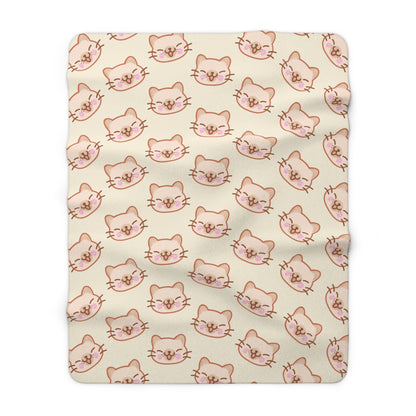 Kitty Kat Cozy Fleece Blanket